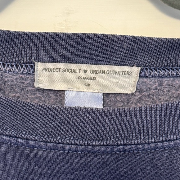 Project Social T Blue Graphic Sweater - Picture 3 of 3